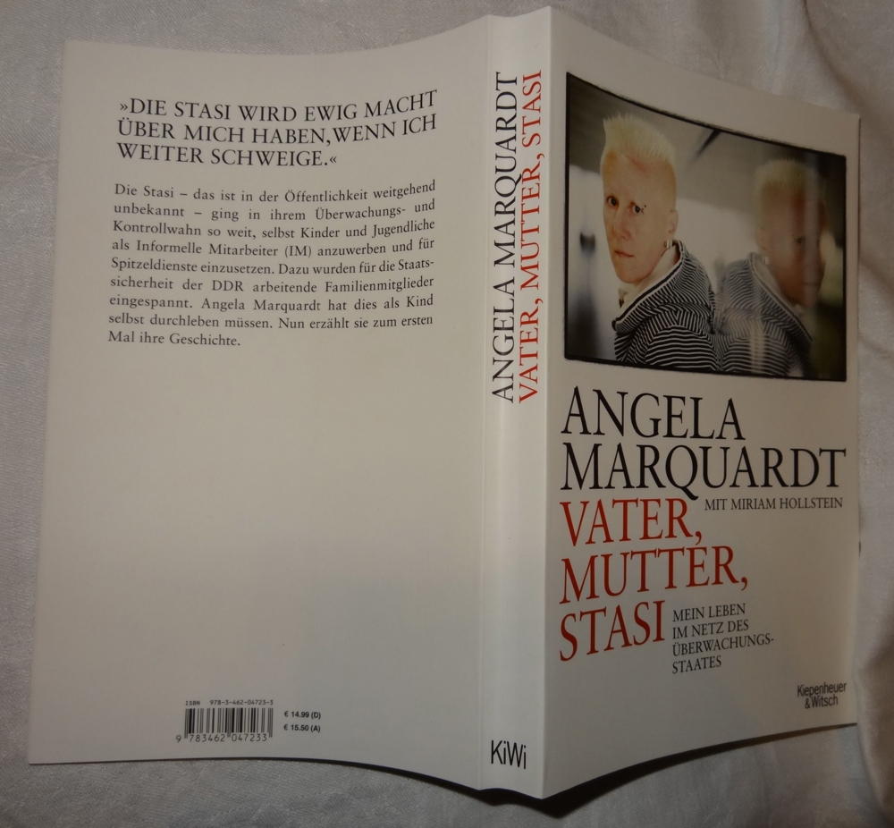 BT Angela Marquard Miriam Hollstein Vater Mutter Stasi Kiepenhenheuer + Witsch Buch einwandfrei erha