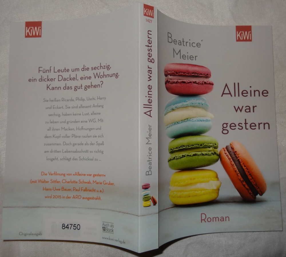 BT Beatrice Meier Alleine war gestern Taschenbuch 1 mal nicht ganz gelesen sehr gut erhalten Roman