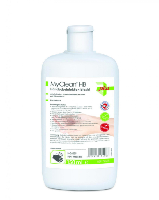 MyClean® HB Händedesinfektion biozid 150 ml