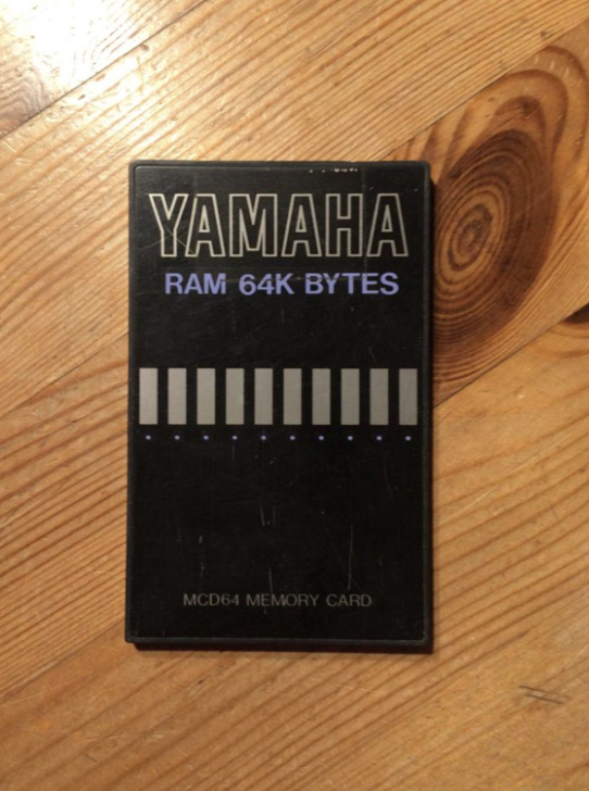 YAMAHA RAM Karte (MDC64 Memory Card)