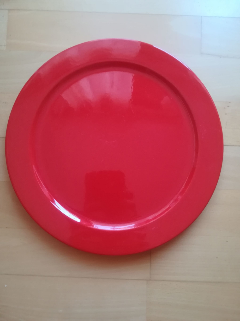 Servier-  Kuchenplatte Rot