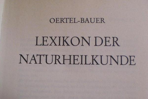 Oertel-Bauer Lexikon der Naturheilkunde