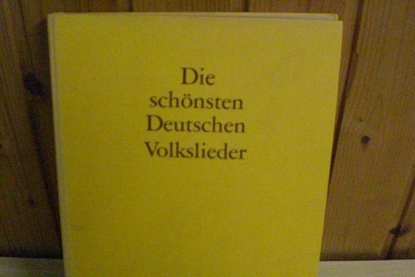 Die schönsten Deutschen Volkslieder (Gotthilf Fischer / 1977) Liederbuch