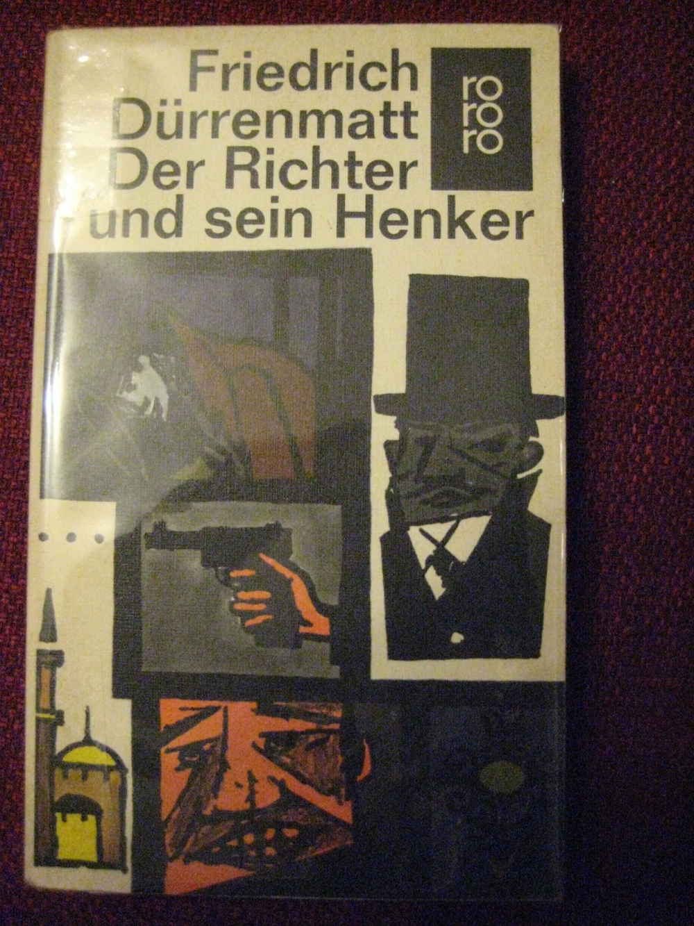 Spannender Kriminalroman Der Richter und sein Henker von Friedrich Dürrenmatt, Diogenes Verlag