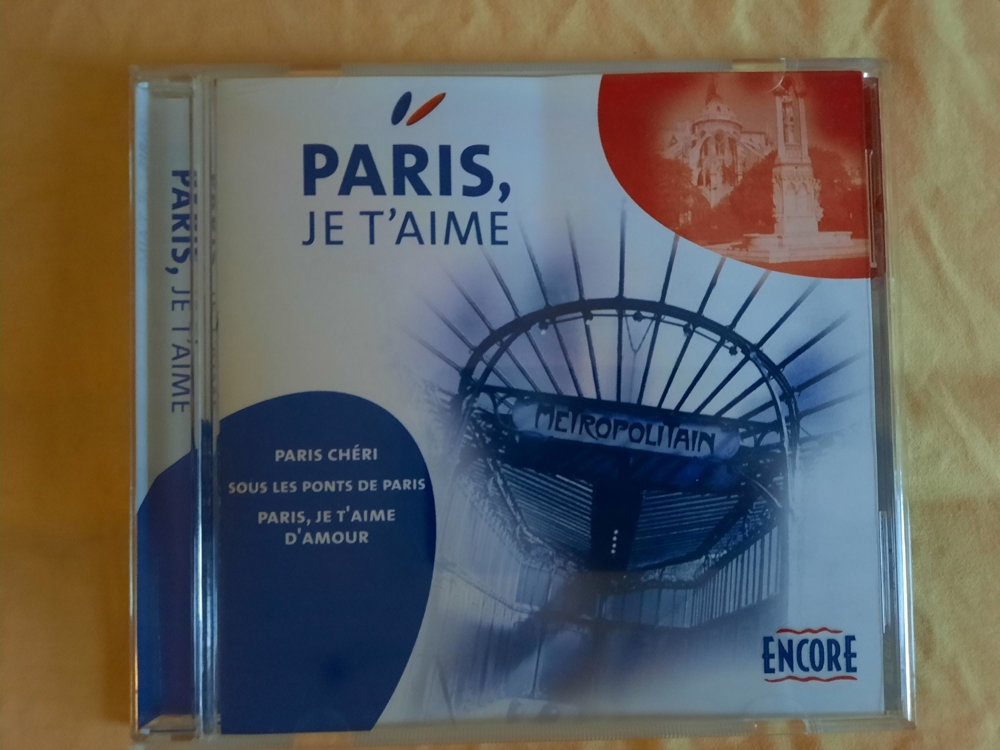 Musik CD "Paris, je t``aime"