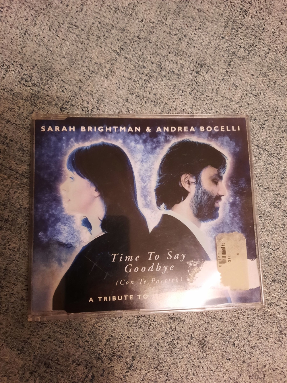 Maxi-Single CD "A. Bocelli & S. Brightman - Time To Say Goodbye"
