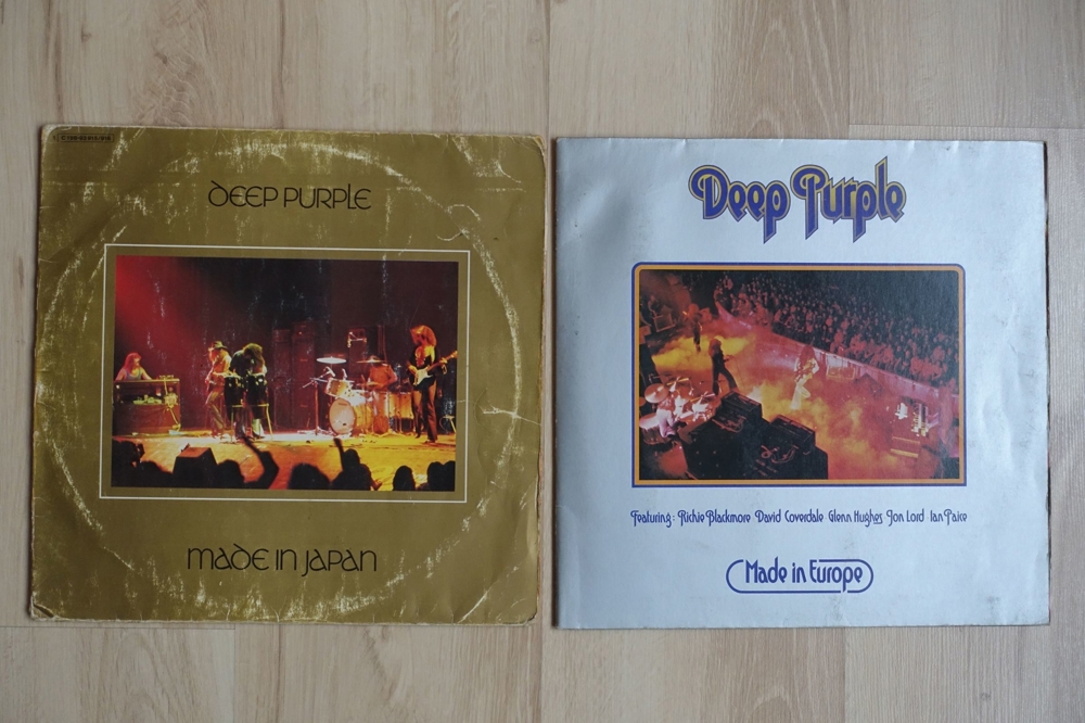 2 LPs DEEP PURPLE Vinyl 1972 und 1976 Erstpressungen