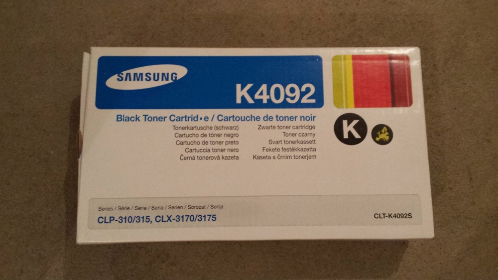 Samsung Toner CLT-K4092S - Drucker CLP-310/315 & CLX-3170/3175