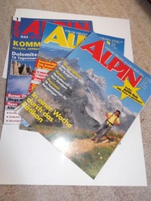 ALPIN-Magazin Ausgaben
