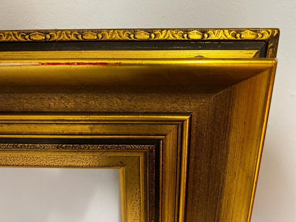 XXL Bilderrahmen Gold 230 x 130 cm