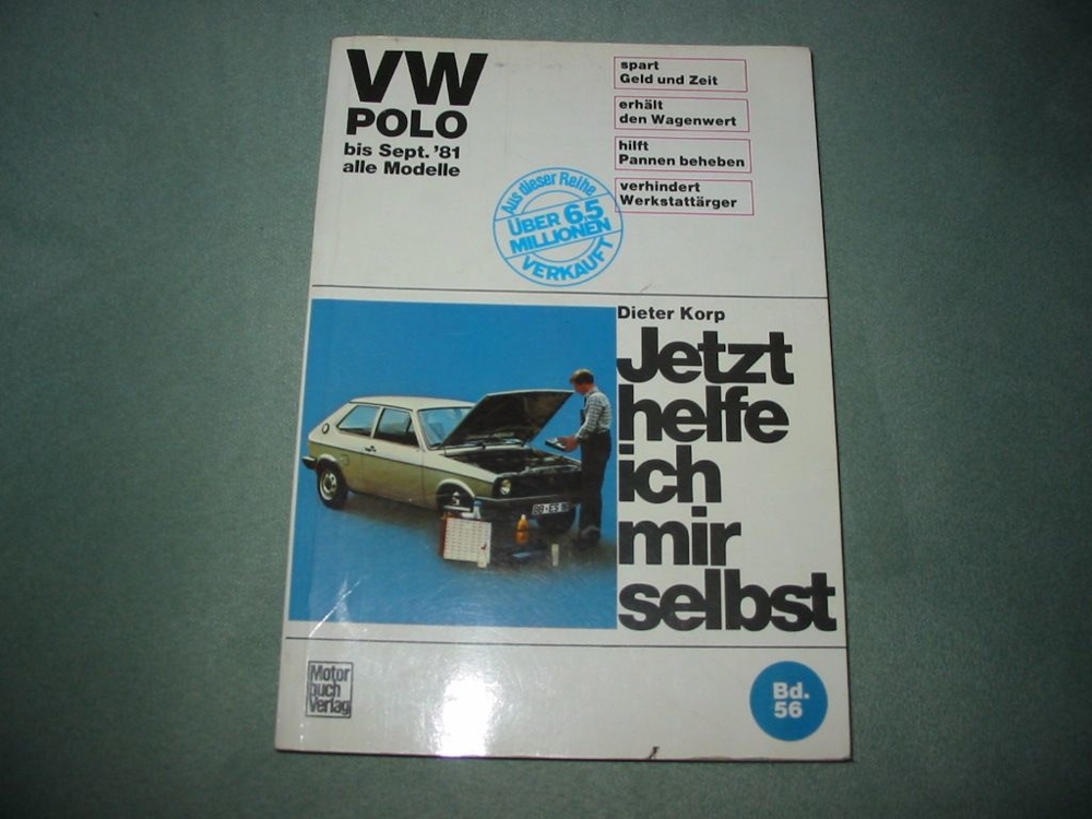 "VW POLO" Sept.81 Reperaturhandbuch