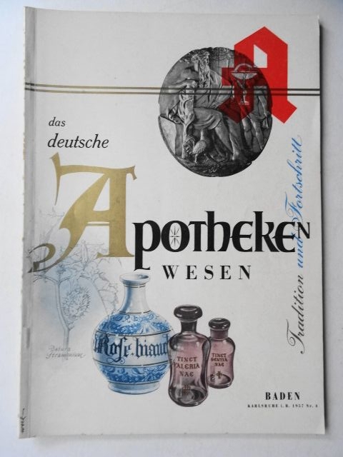 Baden. Das deutsche Apothekenwesen - Tradition und Fortschritt. Zeitschrift von 1957