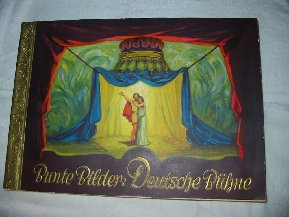 Sammelalbum "Bunte Bilder Deutsche Bühne" 1934