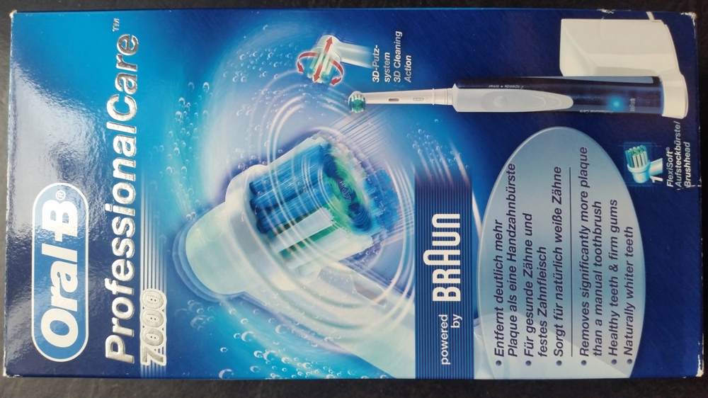 Elektrische Zahnbürste Braun Oral-B ProfessionalCare 7000 D17511