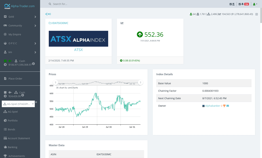Alpha-Trader.com - das beste Börsenspiel - im Web und als App