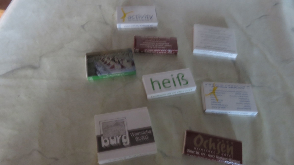 Steichholzschachteln für Sammler zu verschenken