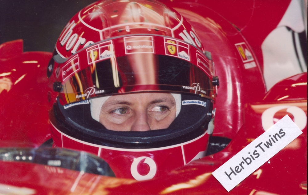 MICHAEL SCHUMACHER Original-Photo Motorsport Formel 1 Ferrari