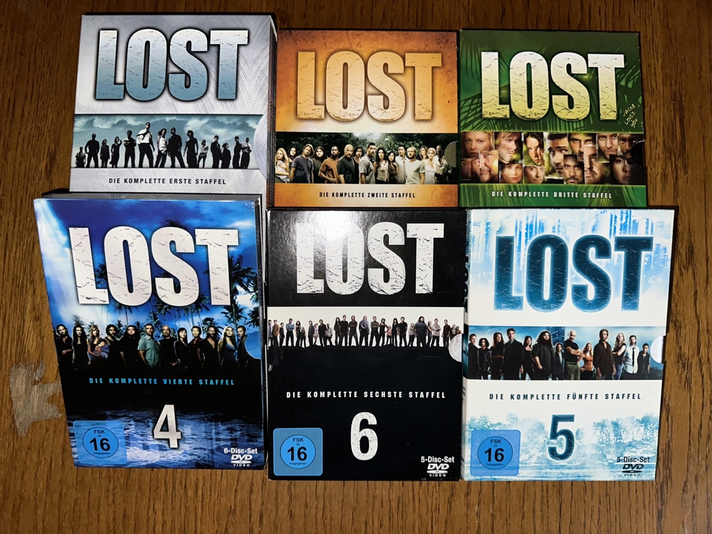 Lost komplette Serie 6 Staffeln DVD