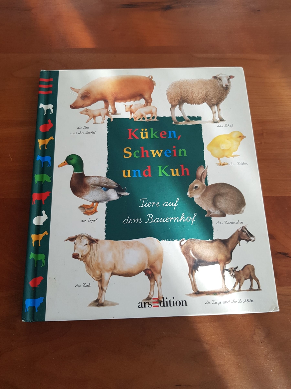 Kindersachbuch "Küken, Schwein und Kuh" - Tiere auf dem Bauenhof