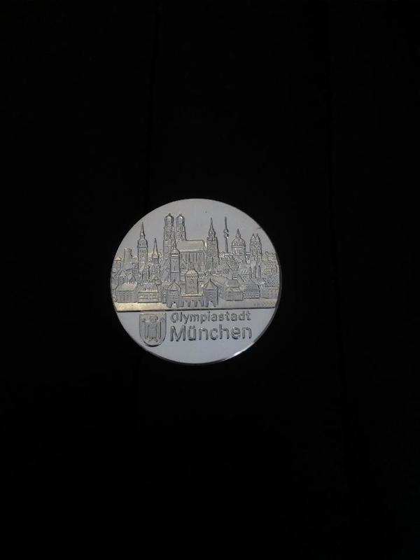 Olympia Medaille Olympiastadt München