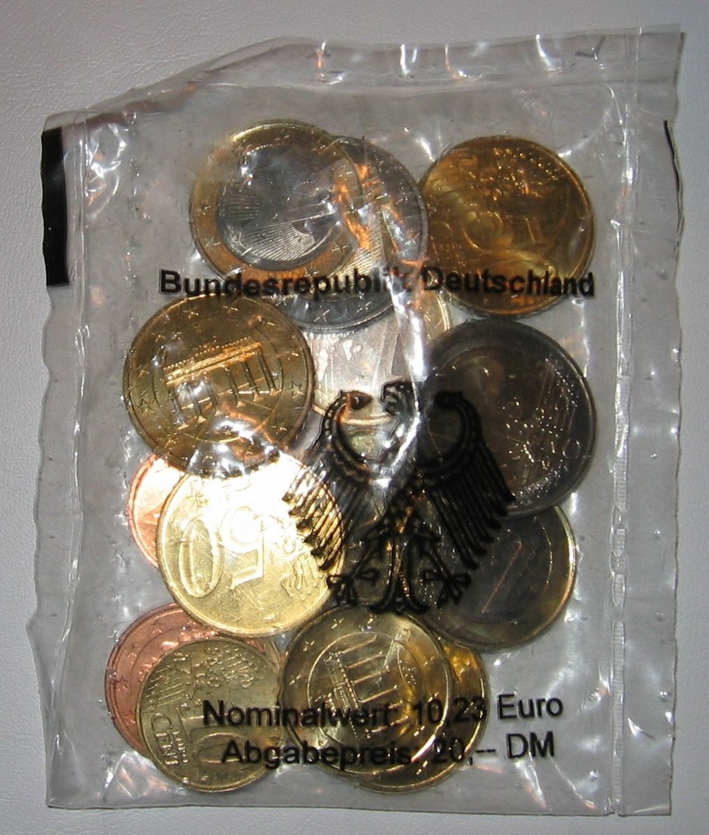 EURO Starter-Kit *G*, von 2002 selten oder Banken Starter Kit "G"