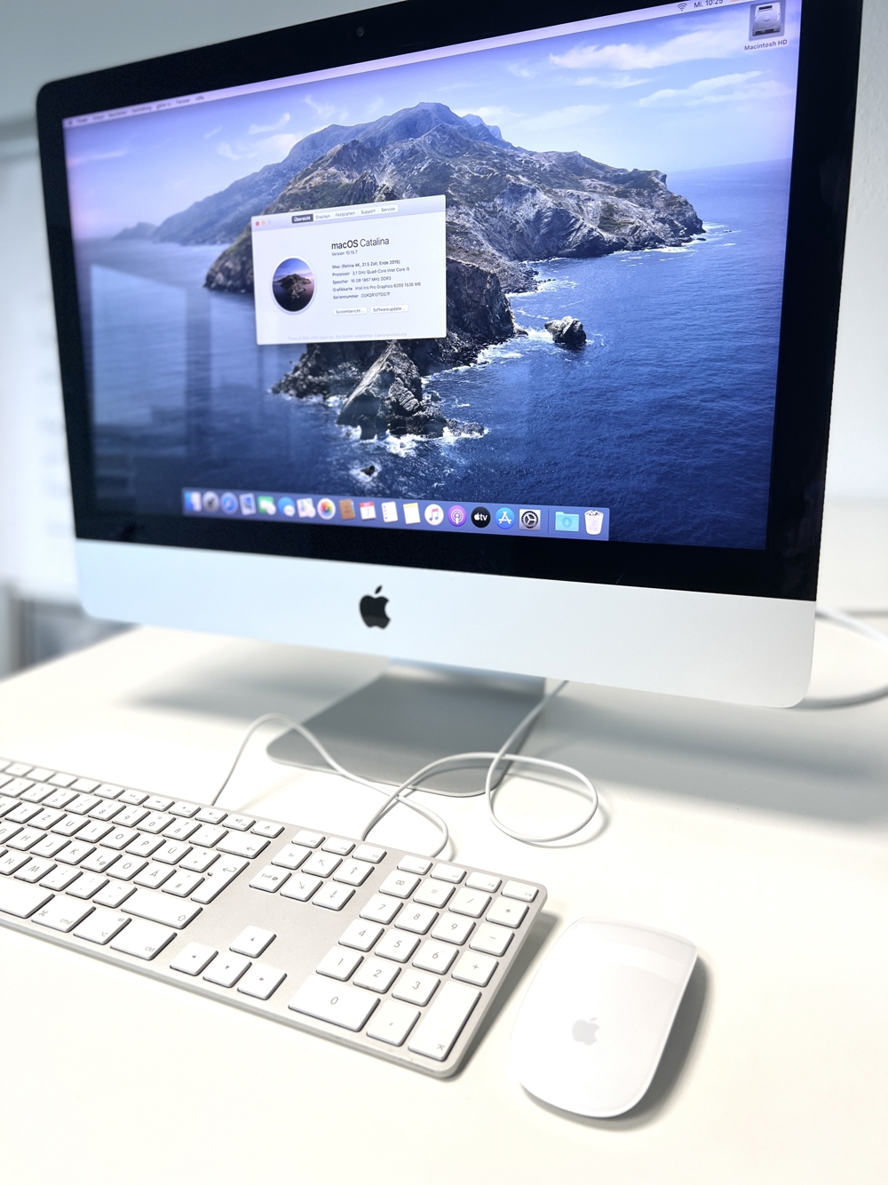 Apple iMac Retina 4K 21,5 Zoll - 3,1 GHz Quad-Core Intel Core i5 - 16 GB RAM