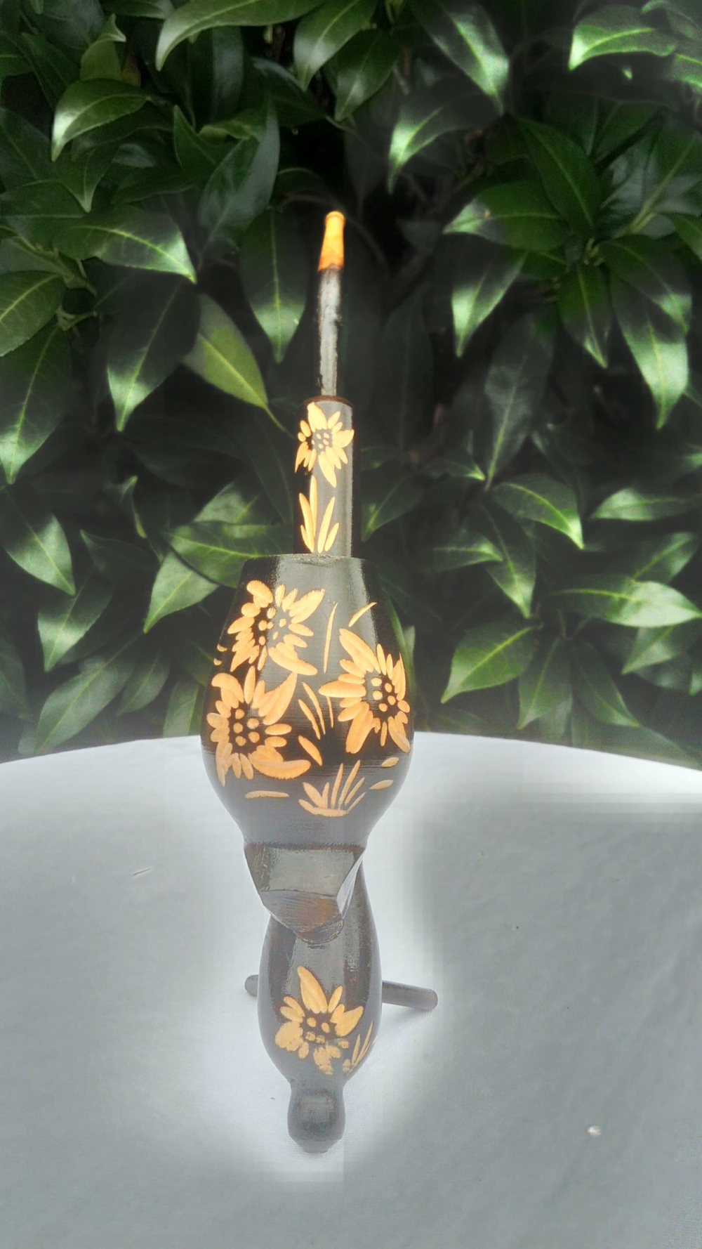 Pfeife aus Holz,Holzpfeife als Dekoration,unbenutzt