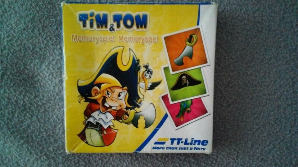 Tim & Tom Piraten Memoryspiel