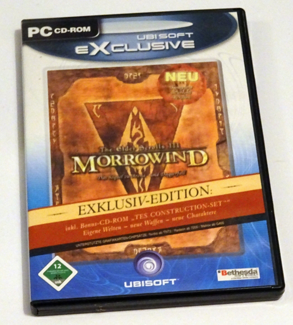 PC  The Elder Scrolls III: Morrowind - Exklusiv-Edition  CD-Rom