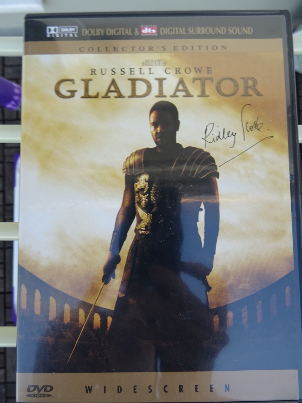 DVD  Gladiator  Ridley Scott, Russel Crowe,Conny Nielson, Oliver Reed