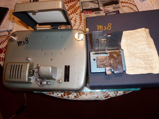 Meopta MS8 Filmschneideanlage Super 8 Filme für Sammler