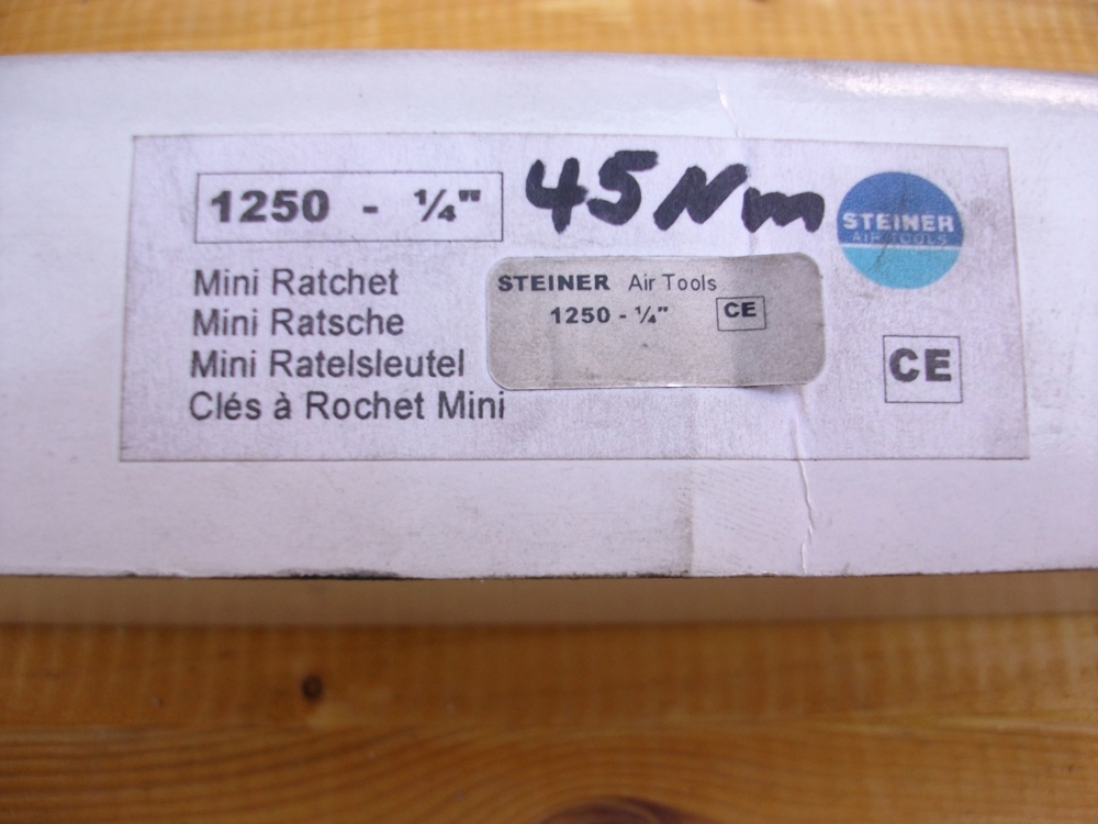 1/4 Zoll DL-Ratschenschrauber 45Nm Steiner Mod.1250 im Originalkarton Neuwertig zu verkaufen.