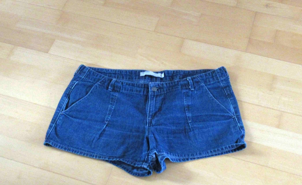 blaue kurze Jeansshorts Shorts L / XL Old Navy