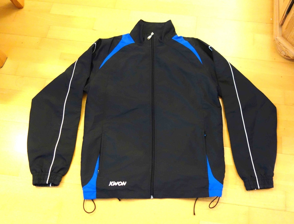 NEUWERTIGE dunkelblaue Trainingsjacke Größe S von KWON