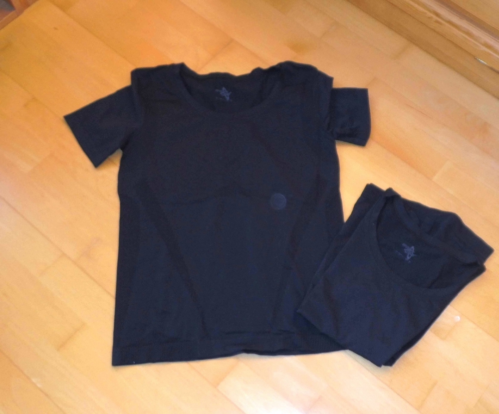 NEU 2x schwarzes Sportt-Shirt Größe L