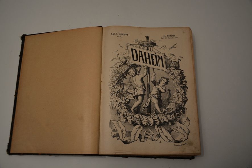 Antiquariat Daheim, Ein deutsches Familienblatt, Jahrgang 1904