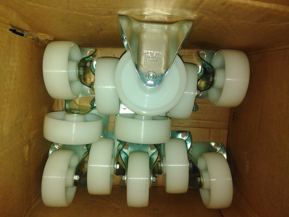 9 Bockrollen von Blickle