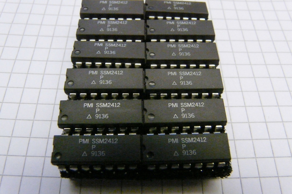 IC SSM 2412 P Dual Audio Analog Schalter