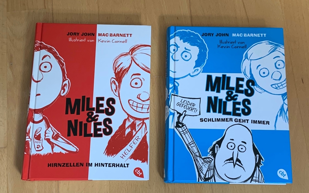 Miles & Niles Band 1und 2, Jugendromane, Hardcover