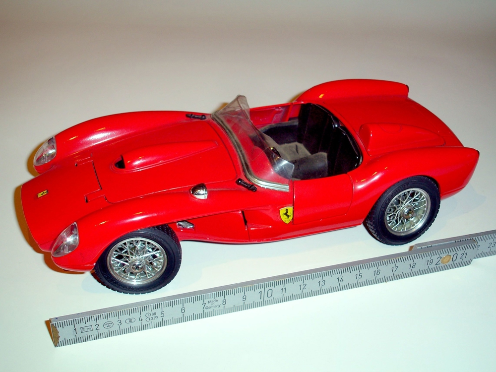 Ferrari Testarossa 1957 von burago Italy