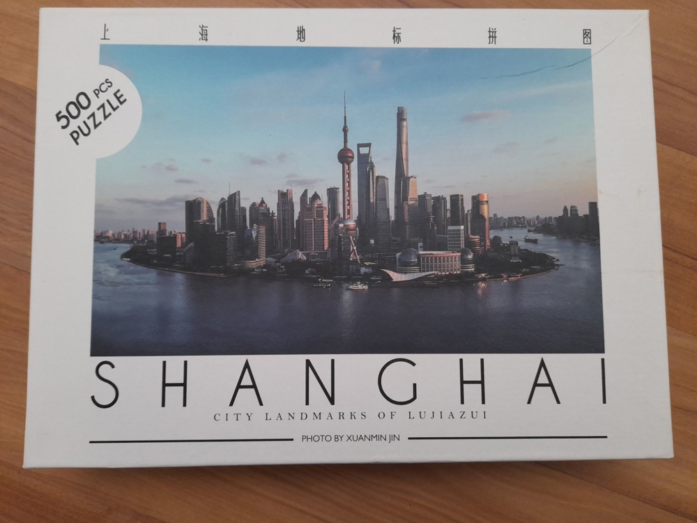Puzzle Motiv Shanghai - 500 Teile