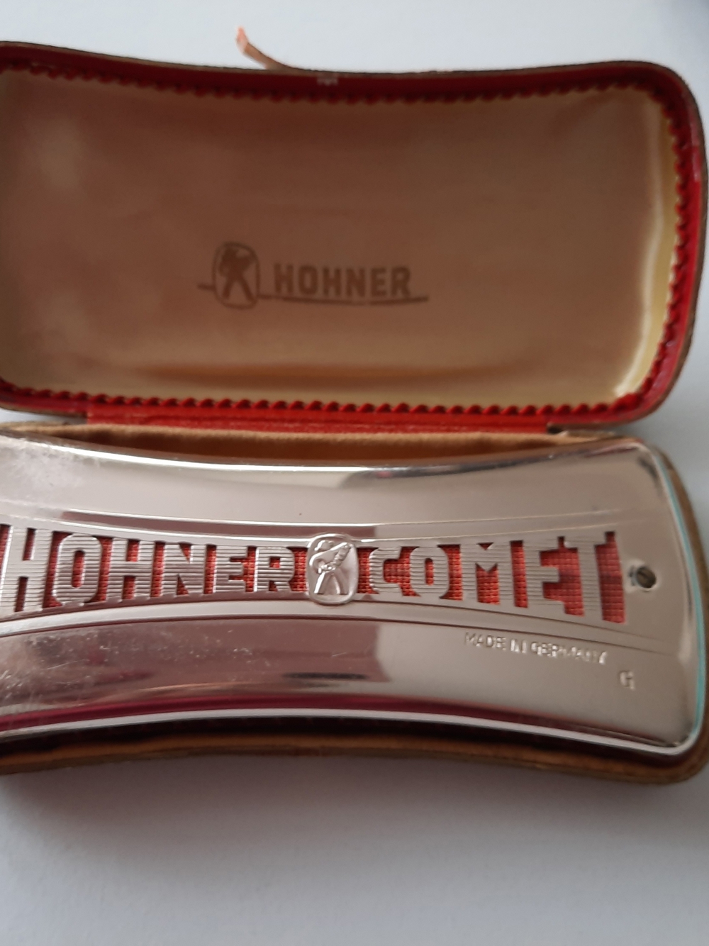 Hohner Comet Mundharmonika G + C 40 Oktaven
