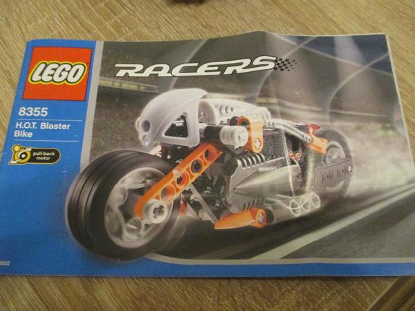 Lego 8355 Racers - Hot Blaster Bike