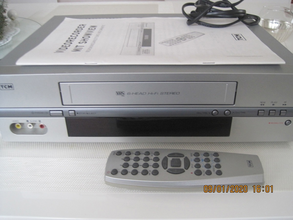 TCM-Videorecorder, HAMA-AV-Processor 124, ROWI-Titelmaker 7200