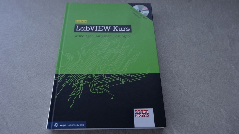Buch Lab VIEW-Kurs Kurt Reim Elektro Technik Grundlagen Aufgaben