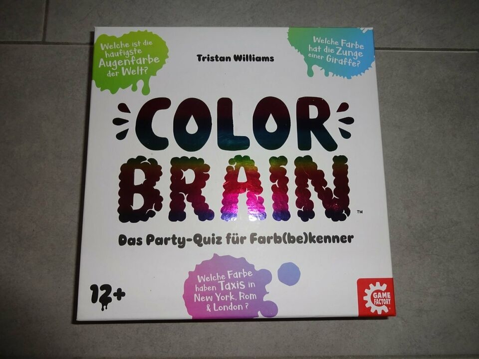 Familien-Party-Quiz "Color Brain" zu verkaufen *neuwertig*