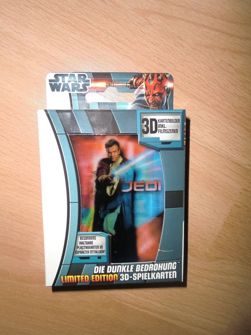 Star Wars 3-D Spielkarten *neu und ovp*