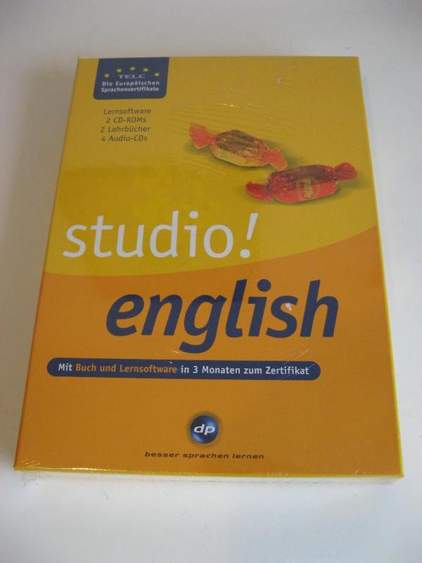 Englisch-Lernprogramm für PC incl. Audio-CD`s u. Bücher