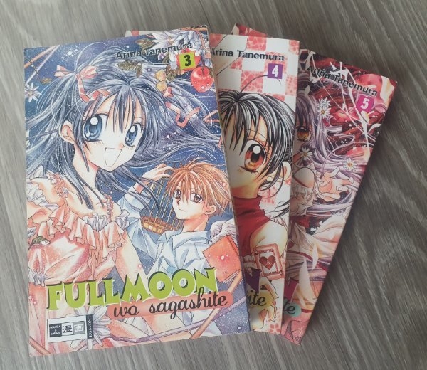 Manga "Fullmoon wo sagashite" Bände 3-5
