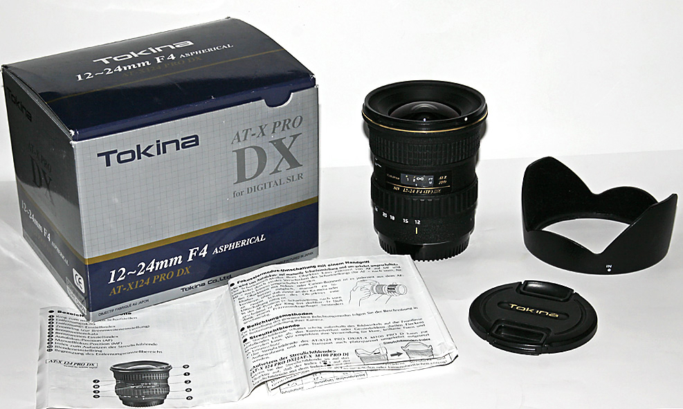 Objektiv Tokina ATX-Pro DX 12-24 mm/F4, C/Digital (APS-C) für Canon